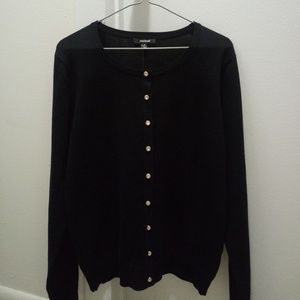 Cardigan in black